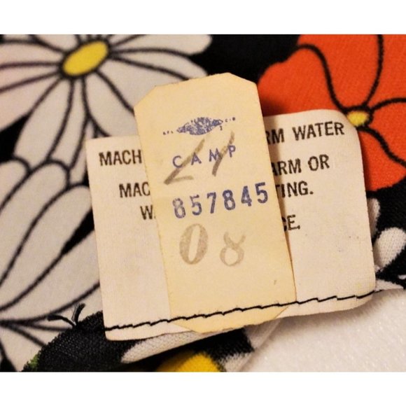 Floral Dress, Maxi Dress, Sheer Black Sleeves, Reiner of Chicago, Flower Power, - Picture 10 of 16